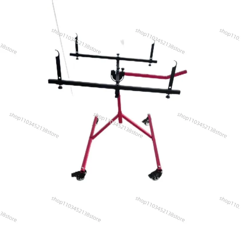 360° Rotating Auto Paint Stand - Adjustable Car Body Panel Holder for Spray Painting, Multi-Function Repair Rack