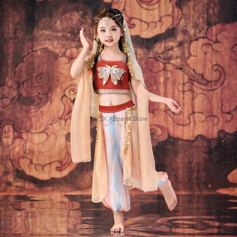 Girl Princess Hanfu Dress Western Regions Princess Girl Exotic Style Clothing Music Drum Children's Classical Dress
Girl Princess Hanfu Dress Western Regions Princess Girl Exotic Style Clothing Music Drum Children's Classical Dress
