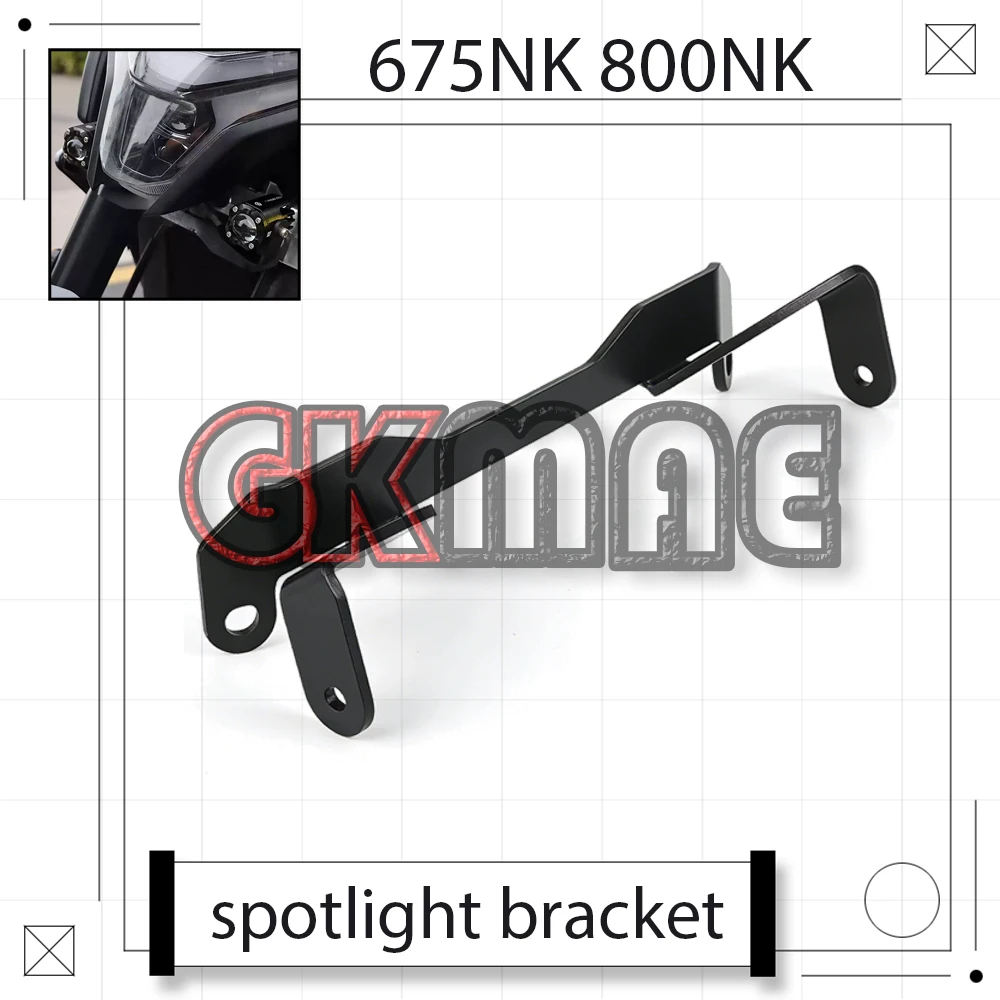 New For CF moto 675NK 800NK Motorcycle Modification Spotlight Bracket Concealed Mounting Fog light Bracket For Front Spotlights
New For CF moto 675NK 800NK Motorcycle Modification Spotlight Bracket Concealed Mounting Fog light Bracket For Front Spotlights