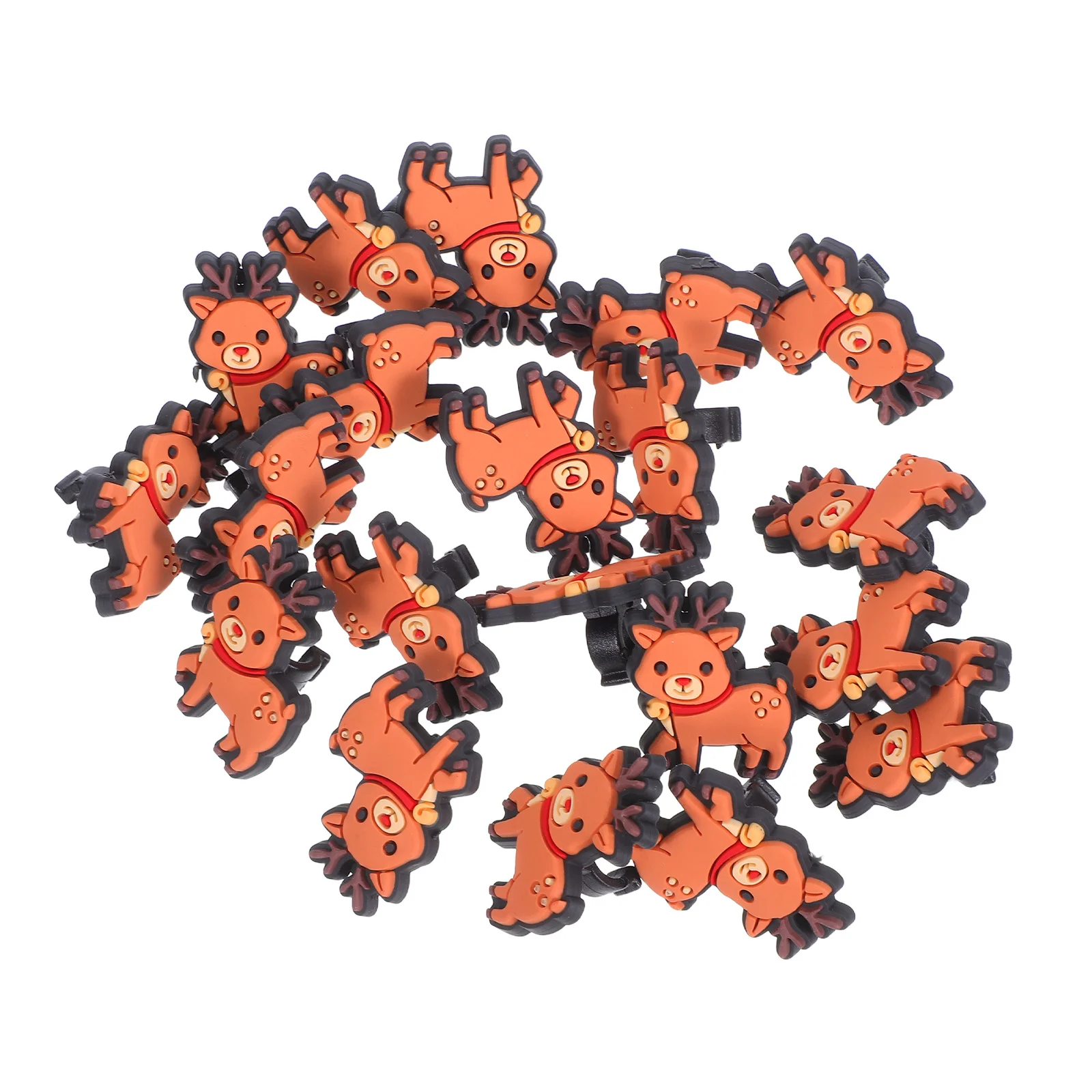 20Pcs Reusable Reindeer Pencil Charms - Christmas Pen Topper Clips for Kids School Supplies Decorative Stationery Accessories
20Pcs Reusable Reindeer Pencil Charms - Christmas Pen Topper Clips for Kids School Supplies Decorative Stationery Accessories