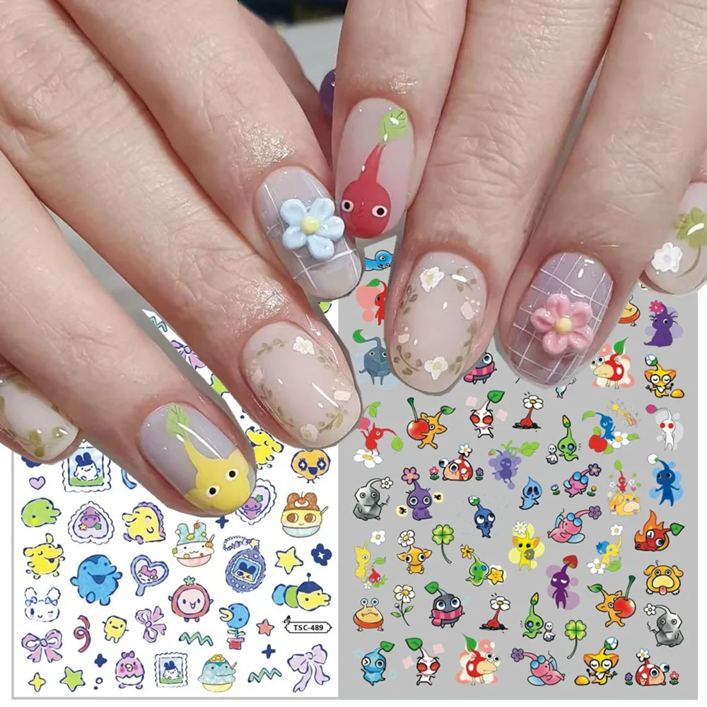 Наклейки для ногтей PIKMN3d с маленькими листочками, наклейки для игры Tamagotchi, декоративные слайдеры для ногтей.
Наклейки для ногтей PIKMN3d с маленькими листочками, наклейки для игры Tamagotchi, декоративные слайдеры для ногтей.