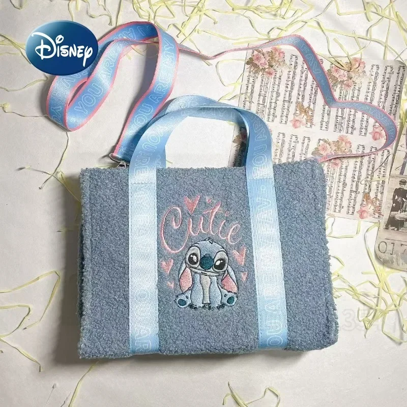 Disney Stitch New Plush Mini Shoulder Messenger Bag Luxury Brand Fashion Women's Plush Handbag Cartoon Cute Children's Bag
Disney Stitch New Plush Mini Shoulder Messenger Bag Luxury Brand Fashion Women's Plush Handbag Cartoon Cute Children's Bag