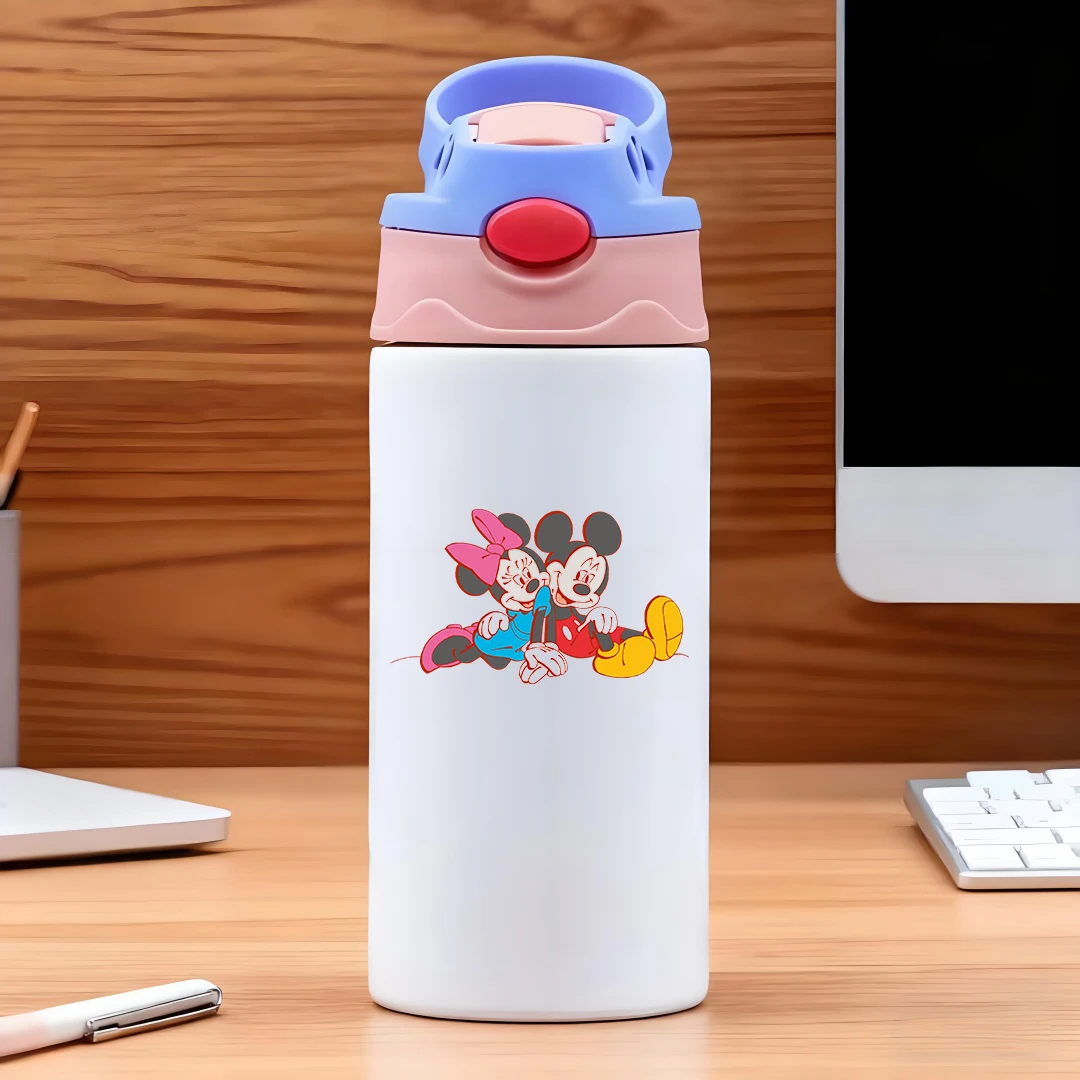 Disney Mickey and Minnie cartoon vacuum cup 304 stainless steel cartoon straw cup kids water cup New Year's gift
Disney Mickey and Minnie cartoon vacuum cup 304 stainless steel cartoon straw cup kids water cup New Year's gift