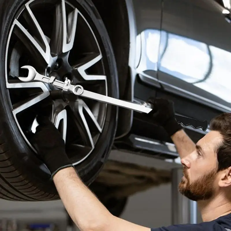 Wrench Extension 20 Inch Long Open End Wrench Cheater Bar Ratchet Extension Tool Labor-Saving Torque Amplifier For Hard To Reach
Wrench Extension 20 Inch Long Open End Wrench Cheater Bar Ratchet Extension Tool Labor-Saving Torque Amplifier For Hard To Reach