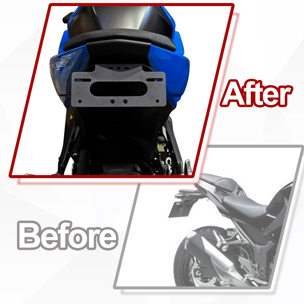 Motorcycle Rear License Plate Holder Bracket Light Tail Tidy Fender Eliminator GSX-8S 2023 2004 2025 GSX-8R 2024-2025 For Suzuki
Motorcycle Rear License Plate Holder Bracket Light Tail Tidy Fender Eliminator GSX-8S 2023 2004 2025 GSX-8R 2024-2025 For Suzuki