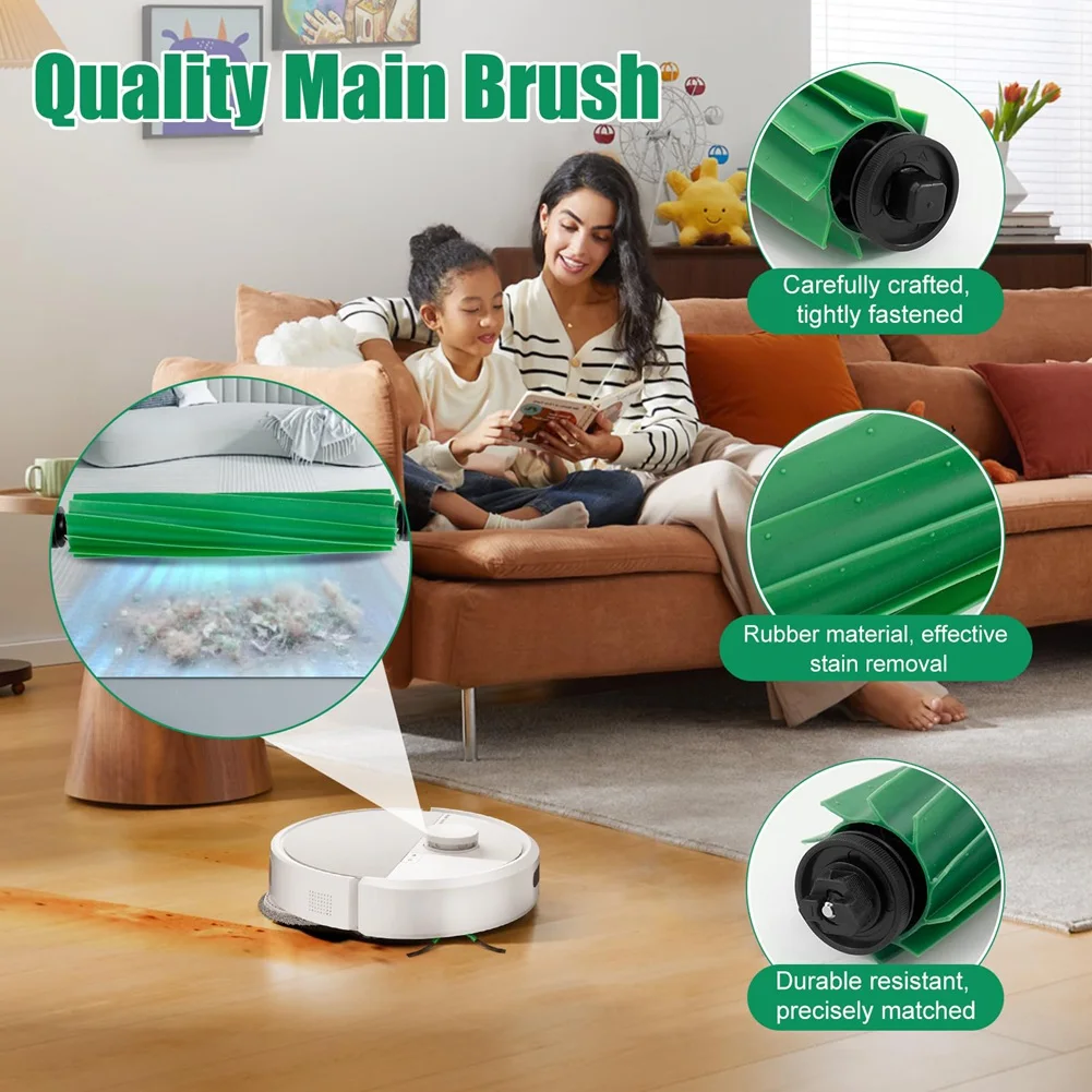 【A26P】Main Side Brush Hepa Filter Mop Cloth Dust Bag For Irobot Roomba Plus 405 Combo/505 Combo Replacement Parts Accessories
【A26P】Main Side Brush Hepa Filter Mop Cloth Dust Bag For Irobot Roomba Plus 405 Combo/505 Combo Replacement Parts Accessories
