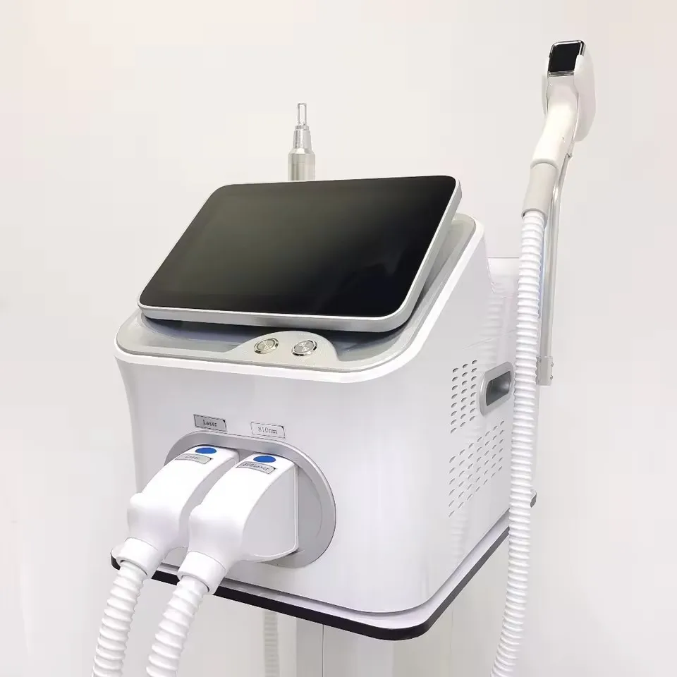Portable 2 In 1 808nm Diode Laser Hair Removal Tattoo Removal Ice Skin Cooling Desktop Laser Depilation
Portable 2 In 1 808nm Diode Laser Hair Removal Tattoo Removal Ice Skin Cooling Desktop Laser Depilation