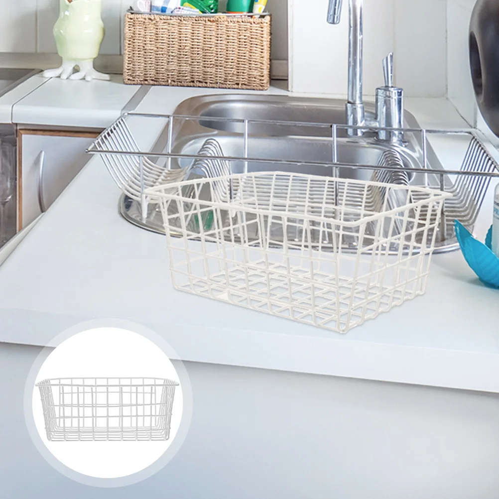 2 Pcs Freezer Storage Basket Wire Shelf Pantry Organization and Baskets Universal Vegetable for Refrigerator Rack Iron Food
2 Pcs Freezer Storage Basket Wire Shelf Pantry Organization and Baskets Universal Vegetable for Refrigerator Rack Iron Food