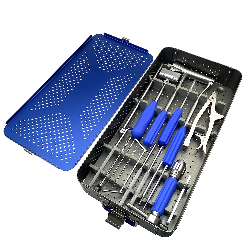 Nailing instruments Kit Elastic Stable Intramedullary Elastic Nail Instruments Orthopedic Set
Nailing instruments Kit Elastic Stable Intramedullary Elastic Nail Instruments Orthopedic Set