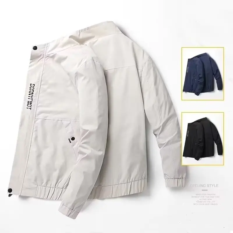 Men's Jacket 2025 Spring and Autumn New Korean Edition Trendy Casual Fashion Jacket Men's Baseball Jacket Trendy Upwear
Men's Jacket 2025 Spring and Autumn New Korean Edition Trendy Casual Fashion Jacket Men's Baseball Jacket Trendy Upwear