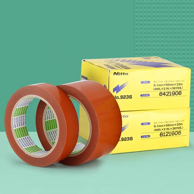 High temperature tape NITTODENKO 923S 0.1mmX25/50mmX33M special for laminating machine
High temperature tape NITTODENKO 923S 0.1mmX25/50mmX33M special for laminating machine