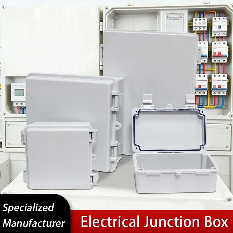 IP66 Gray/Transparent Electronic Box Instrument Hinge Case Waterproof Outdoor Distribution Enclosure Case PC Plastic
IP66 Gray/Transparent Electronic Box Instrument Hinge Case Waterproof Outdoor Distribution Enclosure Case PC Plastic