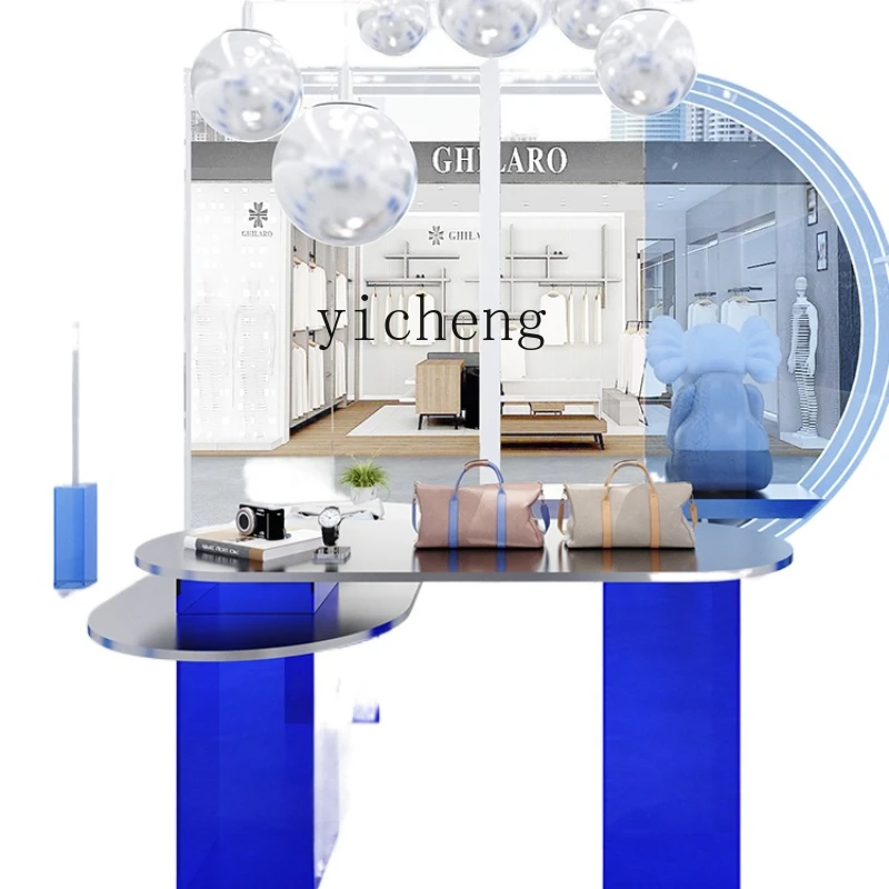 XL Clothing Store Zhongdao Flowing Water Display Stand Display Decoration Props Acrylic
XL Clothing Store Zhongdao Flowing Water Display Stand Display Decoration Props Acrylic