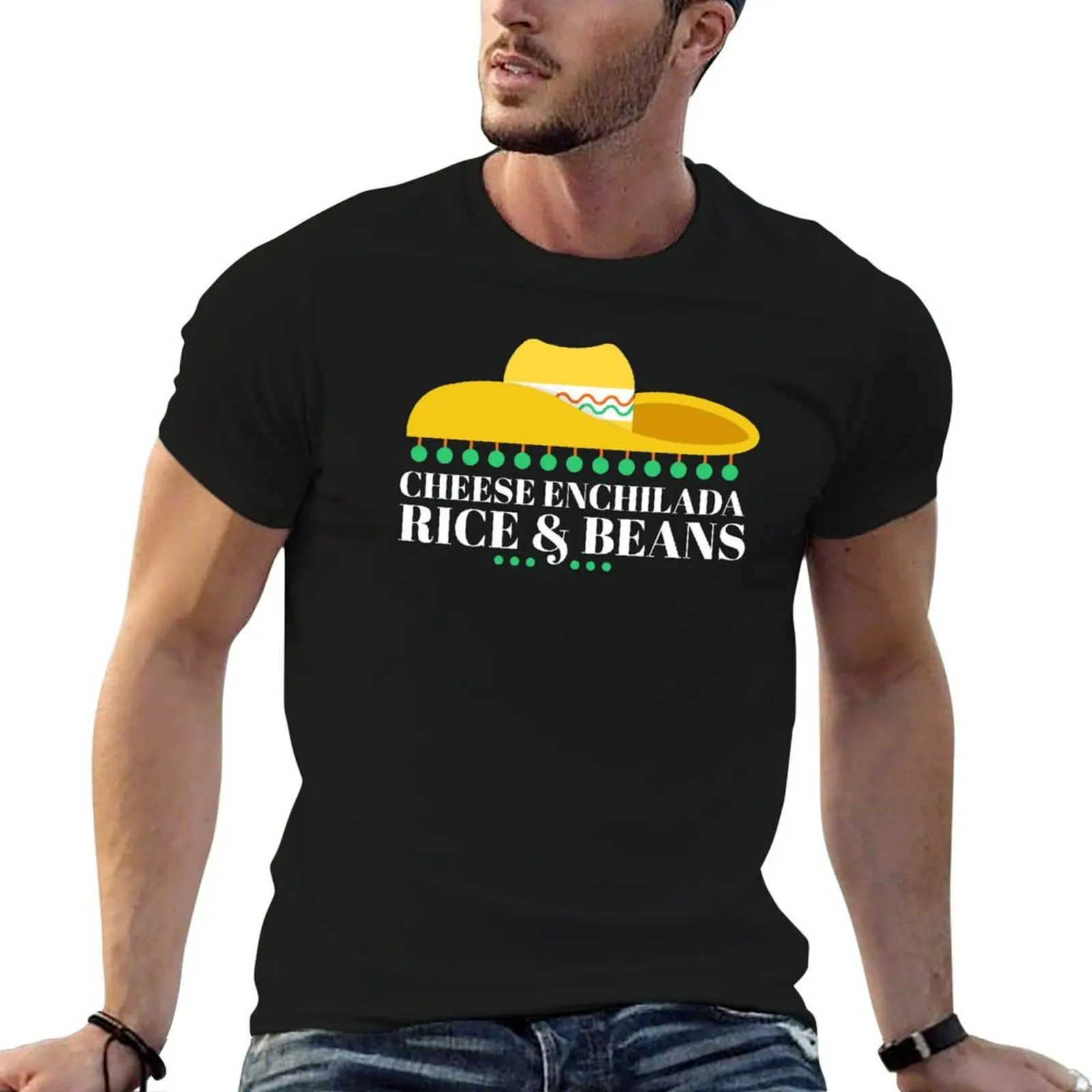 Cheese Enchilada Rice & Beans - Mexican Food lovers T-Shirt t shirts for man cotton funny cotton tshirt 100% T-Shirt
Cheese Enchilada Rice & Beans - Mexican Food lovers T-Shirt t shirts for man cotton funny cotton tshirt 100% T-Shirt