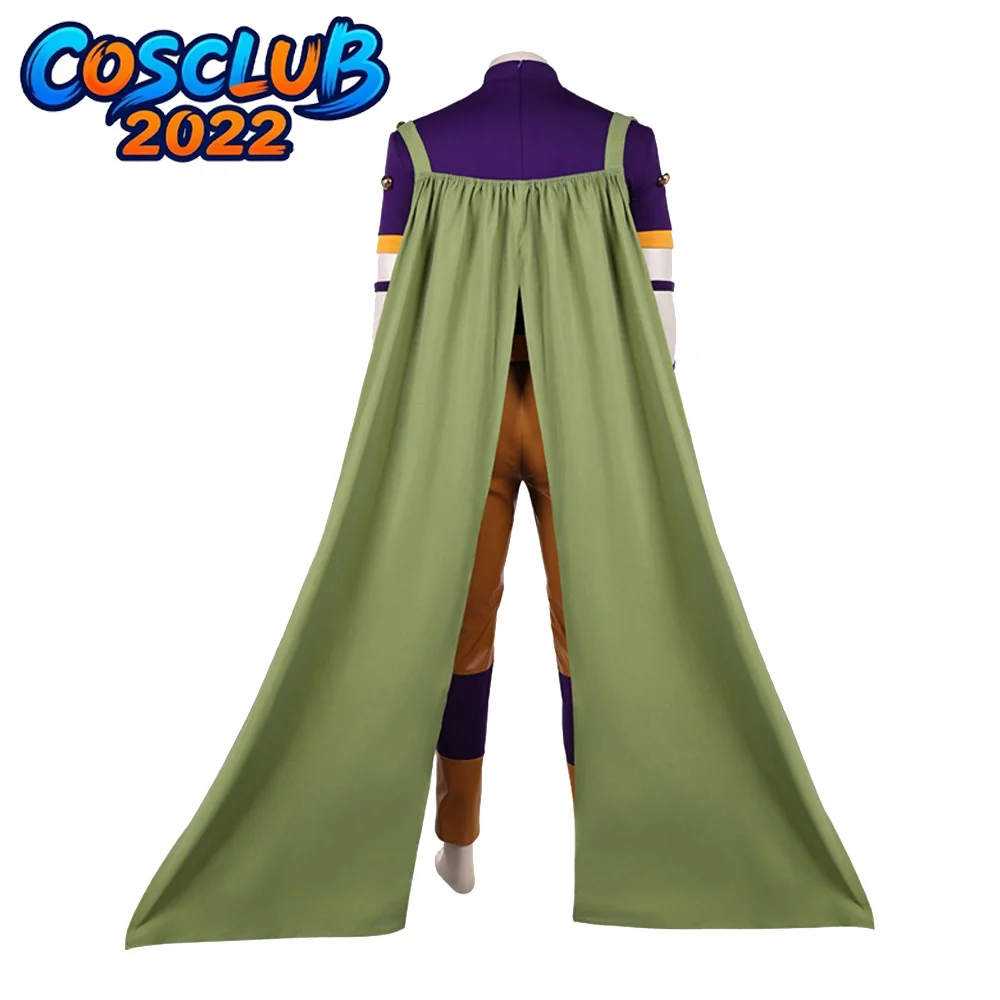 Disguise Gyro Zeppdli Cosplay Cloak Costume Shirt Pants Anime Adventure Roleplay Men Clothing Disfraz Halloween Carnival Suit
Disguise Gyro Zeppdli Cosplay Cloak Costume Shirt Pants Anime Adventure Roleplay Men Clothing Disfraz Halloween Carnival Suit