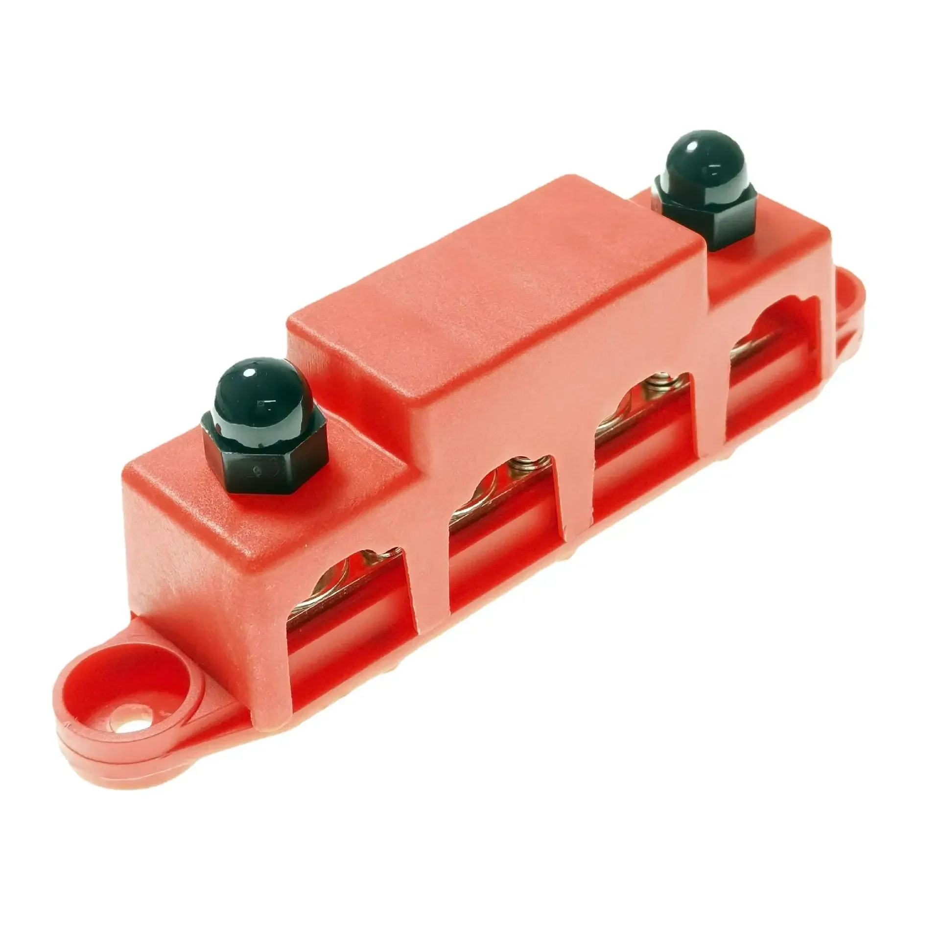 Single Row Straight Row Busbar Block With Cover 4 Way 2+2 M10 Current 250A For Rv Yacht
Single Row Straight Row Busbar Block With Cover 4 Way 2+2 M10 Current 250A For Rv Yacht