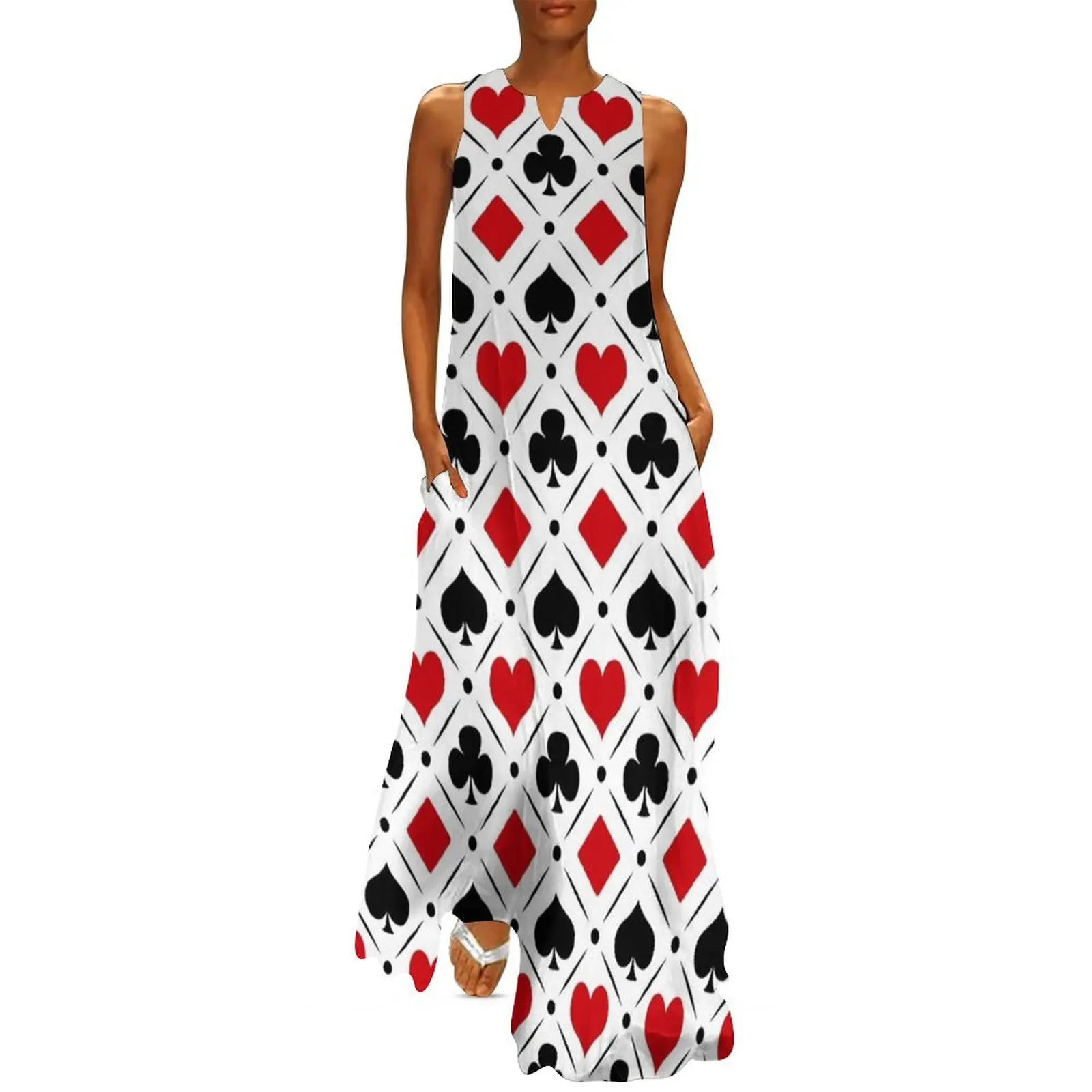 Playing card suits symbols Long Dress african dresses for woman Womens dresses long dress women summer Dress
Playing card suits symbols Long Dress african dresses for woman Womens dresses long dress women summer Dress