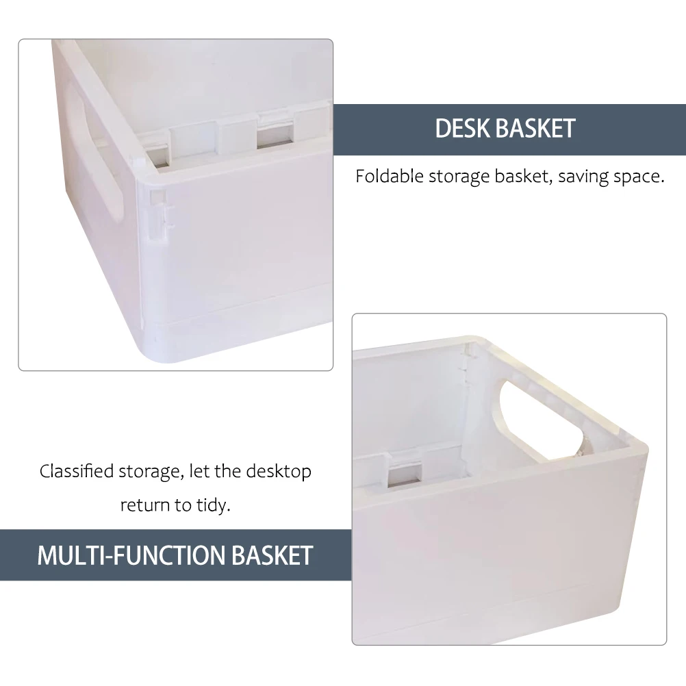 Books and Papers Storage Box Foldable Bins Basket Stackable Holder Desk Container Household Plastic Office
Books and Papers Storage Box Foldable Bins Basket Stackable Holder Desk Container Household Plastic Office