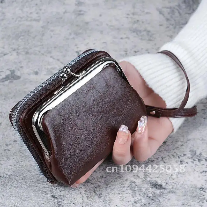 Purse Women's Buckle Small Purse Zipper Clip Bag Holderss Clutch Bag Card Wholesale Wallets
Purse Women's Buckle Small Purse Zipper Clip Bag Holderss Clutch Bag Card Wholesale Wallets