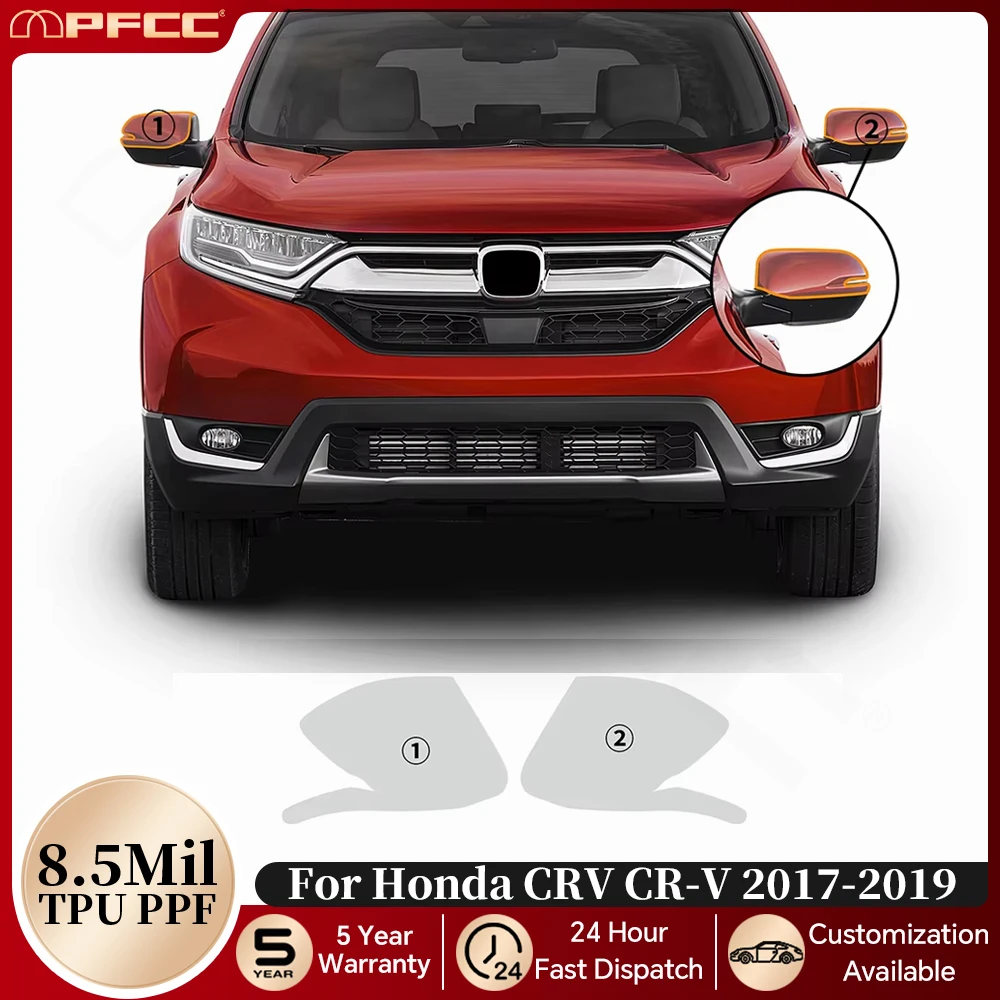 Защитная пленка из ТПУ для фар и зеркал заднего вида для Honda CRV CR-V 2017-2019, предварительно вырезанная, прозрачная, устойчивая к царапинам, с возможностью ремонта, комплект PPF
Защитная пленка из ТПУ для фар и зеркал заднего вида для Honda CRV CR-V 2017-2019, предварительно вырезанная, прозрачная, устойчивая к царапинам, с возможностью ремонта, комплект PPF