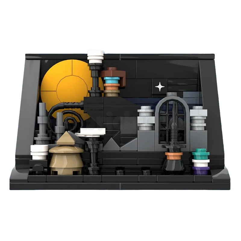 223PCS MOC Creative Model Microscale Nightmare Before Christmas 2 In 1 Hill Diorama Brickss Architecture DIY Assembly Gift Home
223PCS MOC Creative Model Microscale Nightmare Before Christmas 2 In 1 Hill Diorama Brickss Architecture DIY Assembly Gift Home