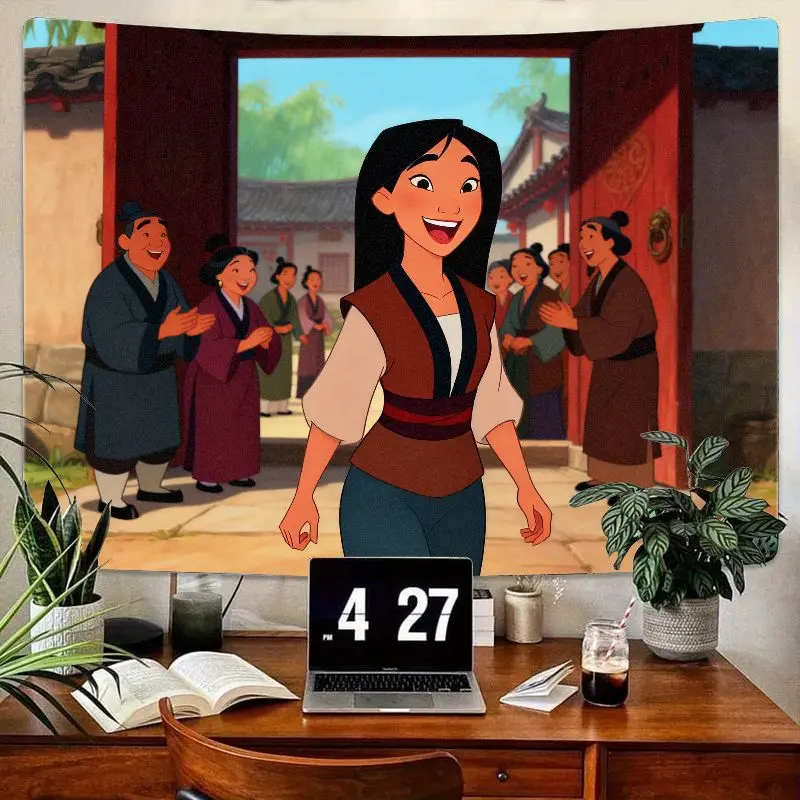 1 шт. Мулан Дисней аниме мультфильм гобелен современный полиэстер настенное искусство гостиная спальня детская комната декор в общежитии подарок для фанатов
1 шт. Мулан Дисней аниме мультфильм гобелен современный полиэстер настенное искусство гостиная спальня детская комната декор в общежитии подарок для фанатов