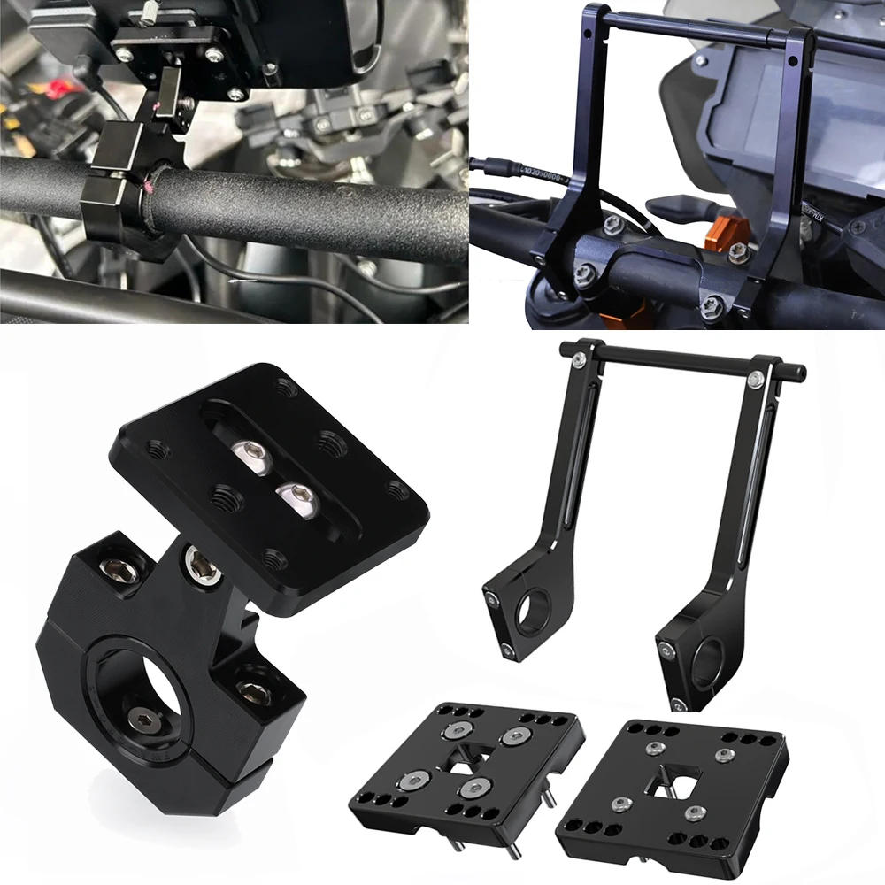 GPS Holder Bar Clamp Navigation Roadbook Arm Kit For KTM HUSQVARNA KAWASAKI SUZUKI HUSABERG YAMAHA HONDA Sherco Off-Road Bike
GPS Holder Bar Clamp Navigation Roadbook Arm Kit For KTM HUSQVARNA KAWASAKI SUZUKI HUSABERG YAMAHA HONDA Sherco Off-Road Bike