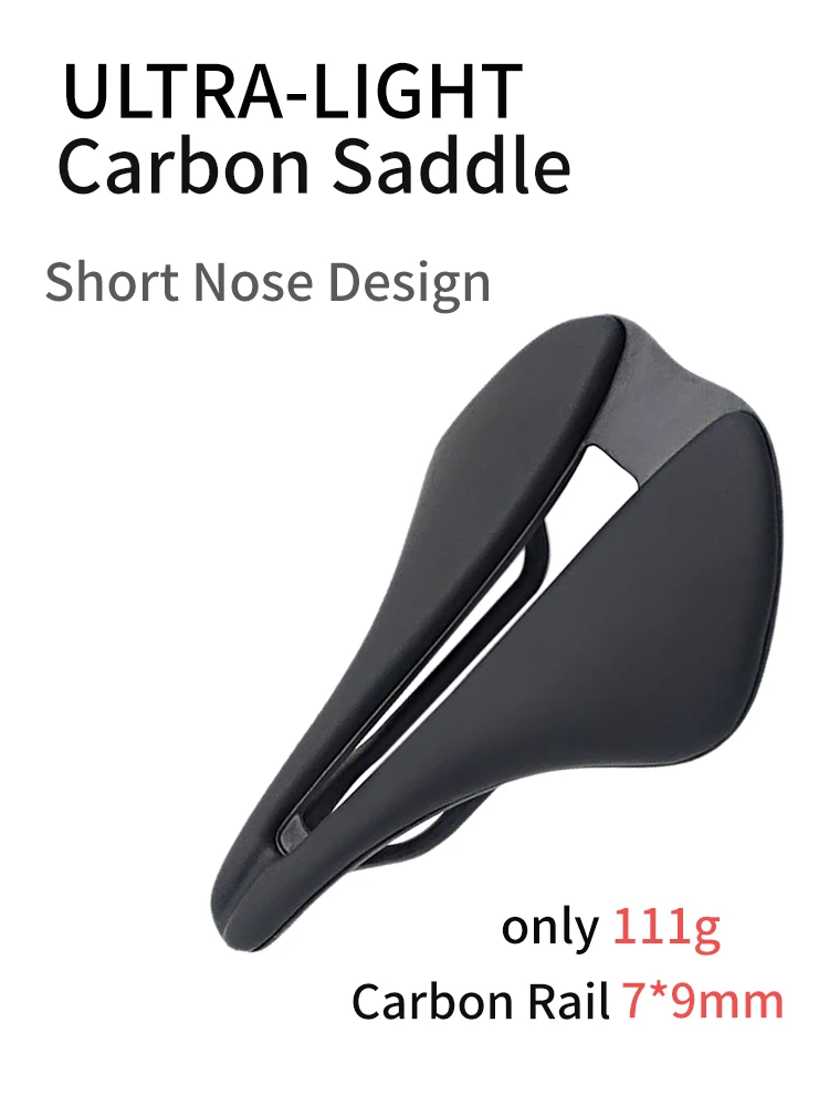 T1000 Carbon Bike Saddle 7x9mm Oval Carbon Rail Medium Firm Memory Foam Cushion 111g Light Seat For Road Mountain Folding Bikes
T1000 Carbon Bike Saddle 7x9mm Oval Carbon Rail Medium Firm Memory Foam Cushion 111g Light Seat For Road Mountain Folding Bikes