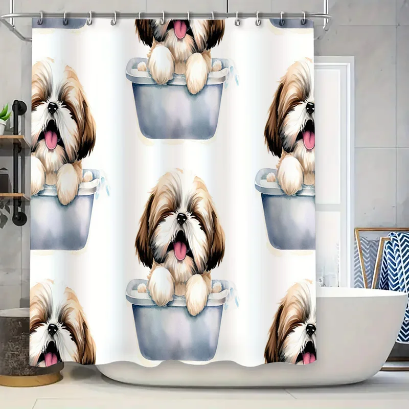 Colorful Shower Curtain Abstract Design with Blue Green Purple Pink White Swirls for Bathroom Decor
Colorful Shower Curtain Abstract Design with Blue Green Purple Pink White Swirls for Bathroom Decor