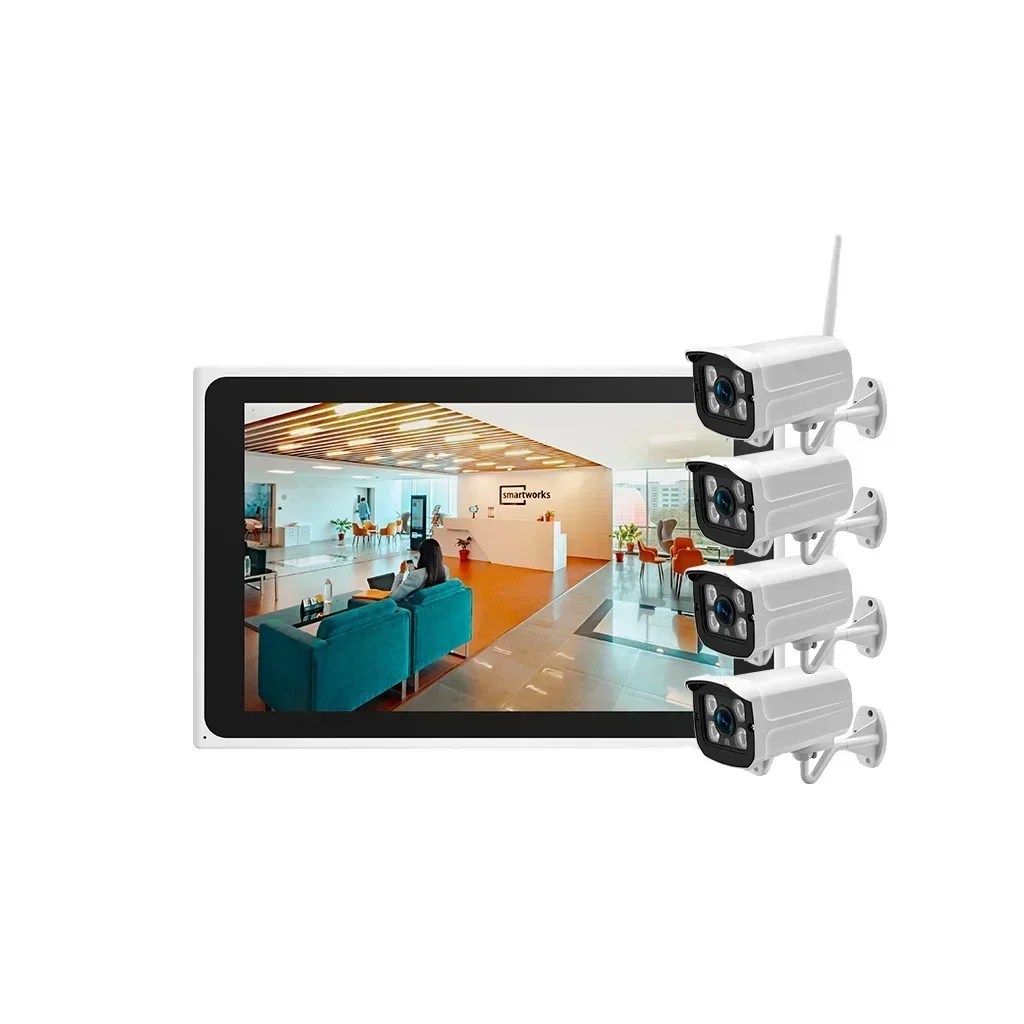 JideTech 3MP умный дом Wi-Fi Ptz камера система комплект IP-камеры 4-канальный экран камера наблюдения
JideTech 3MP умный дом Wi-Fi Ptz камера система комплект IP-камеры 4-канальный экран камера наблюдения