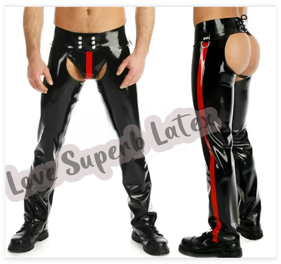 Sexy Latex Man Pants Handmade Men Trousers with Back Lace kakegurui cosplay costume (no brief)
Sexy Latex Man Pants Handmade Men Trousers with Back Lace kakegurui cosplay costume (no brief)