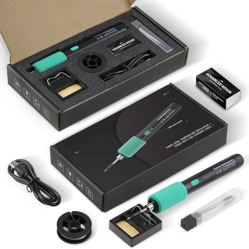Новый USB-паяльник, миниатюрный портативный набор для пайки, бытовой, с интерфейсом Type-C, аккумулятор 650 мАч
Новый USB-паяльник, миниатюрный портативный набор для пайки, бытовой, с интерфейсом Type-C, аккумулятор 650 мАч