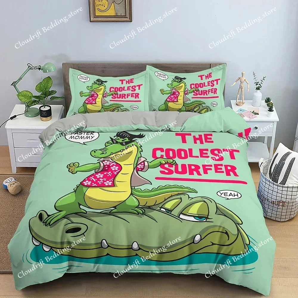 BCartoon Dinosaur Duvet Cover King Queen Size Jurassic World Theme Bedding Set for Kids Boys Ancient Animal Polyester Quilt Cove
BCartoon Dinosaur Duvet Cover King Queen Size Jurassic World Theme Bedding Set for Kids Boys Ancient Animal Polyester Quilt Cove