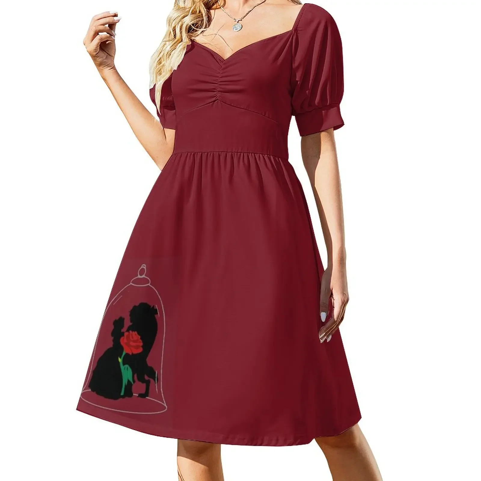 The Beauty Within the Beast Short-Sleeved Dress Dress women Women long dress dresses for official occasions
The Beauty Within the Beast Short-Sleeved Dress Dress women Women long dress dresses for official occasions