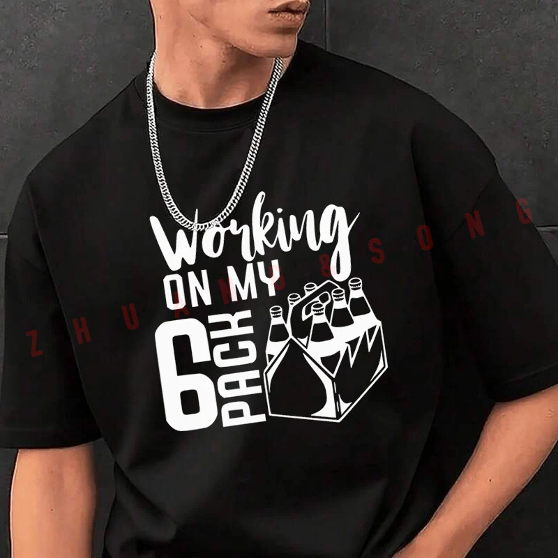 Мужская футболка с графическим принтом, модная повседневная футболка в уличном стиле, для путешествий и спорта, с изображением пива, в подарок любителя пива
Мужская футболка с графическим принтом, модная повседневная футболка в уличном стиле, для путешествий и спорта, с изображением пива, в подарок любителя пива