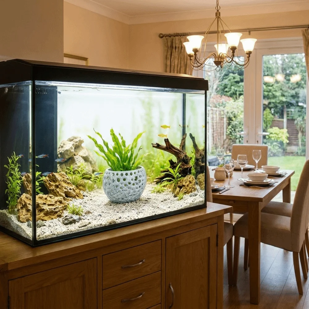 3D Printed Aquarium Planter Pot Hollow Porous Structure Shrimp Shelter Plastic Breeding Cave Aquarium Breeding Basket
3D Printed Aquarium Planter Pot Hollow Porous Structure Shrimp Shelter Plastic Breeding Cave Aquarium Breeding Basket