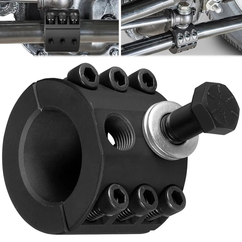 Steering Stabilizer Tie Rod Clamp with Steering Stabilizer Relocation Bolt for2007-2025Jeep Wrangler JK JKU JL Gladiator Afterma
Steering Stabilizer Tie Rod Clamp with Steering Stabilizer Relocation Bolt for2007-2025Jeep Wrangler JK JKU JL Gladiator Afterma