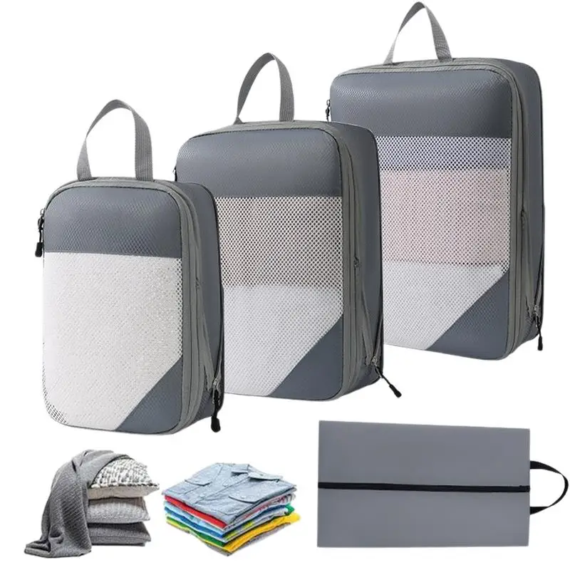 Travel Organizer Bags Lightweight Luggage Bags For Clothing Storage Waterproof Cubes Organizers Luggage Space Saving Design
Travel Organizer Bags Lightweight Luggage Bags For Clothing Storage Waterproof Cubes Organizers Luggage Space Saving Design