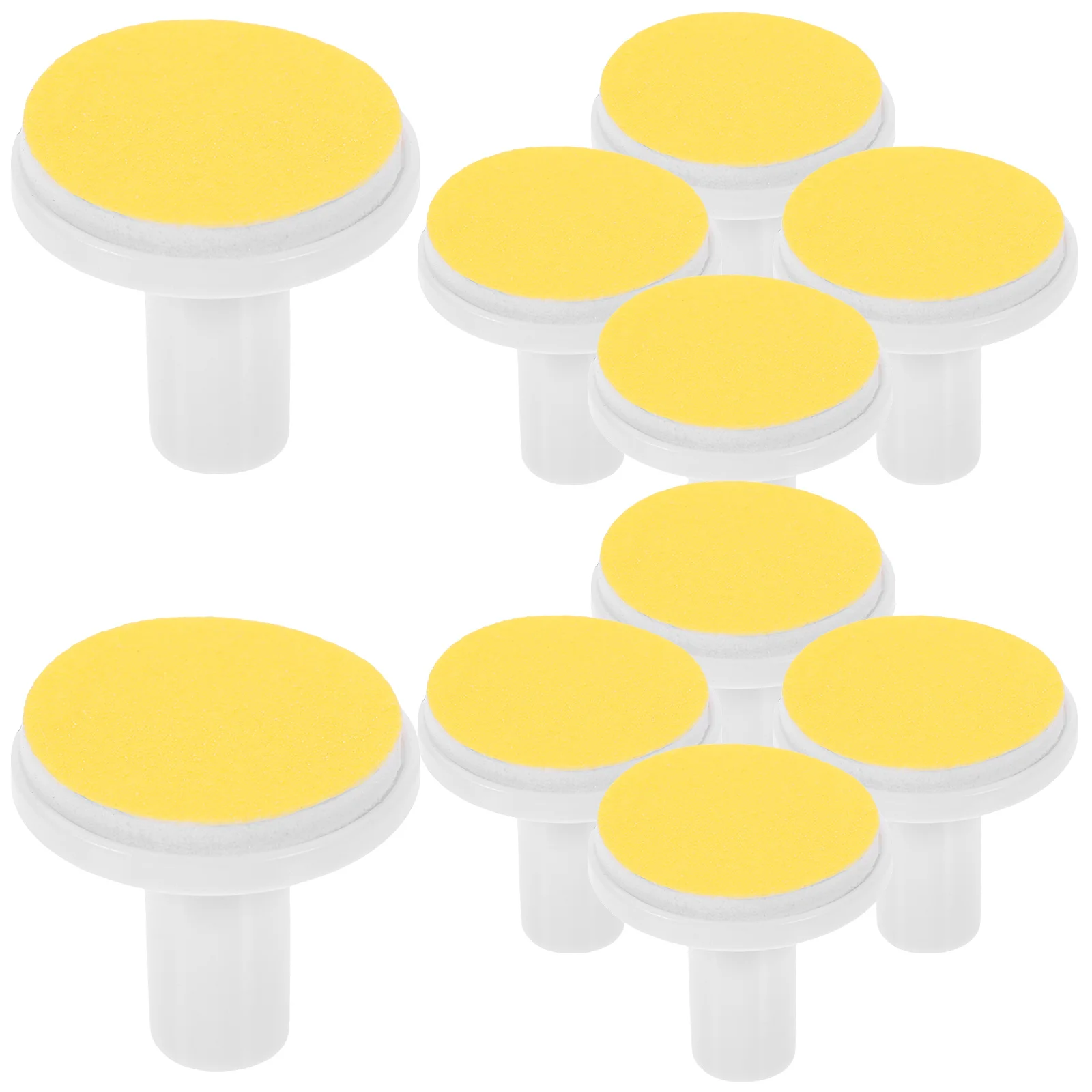 12pcs Yellow Electric Nail Grinder Heads Durable Replacement Pads for Adult Nail Trimmer File Accessories Sandpaper
12pcs Yellow Electric Nail Grinder Heads Durable Replacement Pads for Adult Nail Trimmer File Accessories Sandpaper
