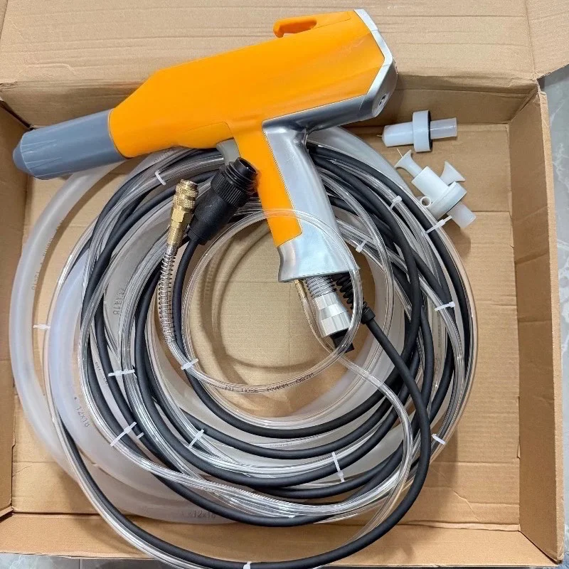 Replacement Powder Coating Spray Gun Fits for DT-GM02 DT-CG07 Select Electrostatic Powder Coating Machine
Replacement Powder Coating Spray Gun Fits for DT-GM02 DT-CG07 Select Electrostatic Powder Coating Machine