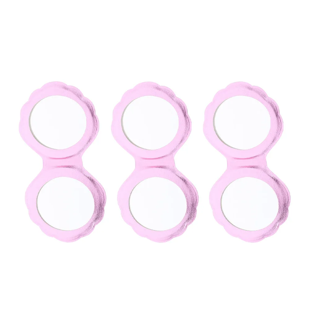 3Pcs Mini Portable Makeup Mirror Double Sided Travel Size Pocket Mirror for Women Girls with Elegant Shell Design Magnification
3Pcs Mini Portable Makeup Mirror Double Sided Travel Size Pocket Mirror for Women Girls with Elegant Shell Design Magnification