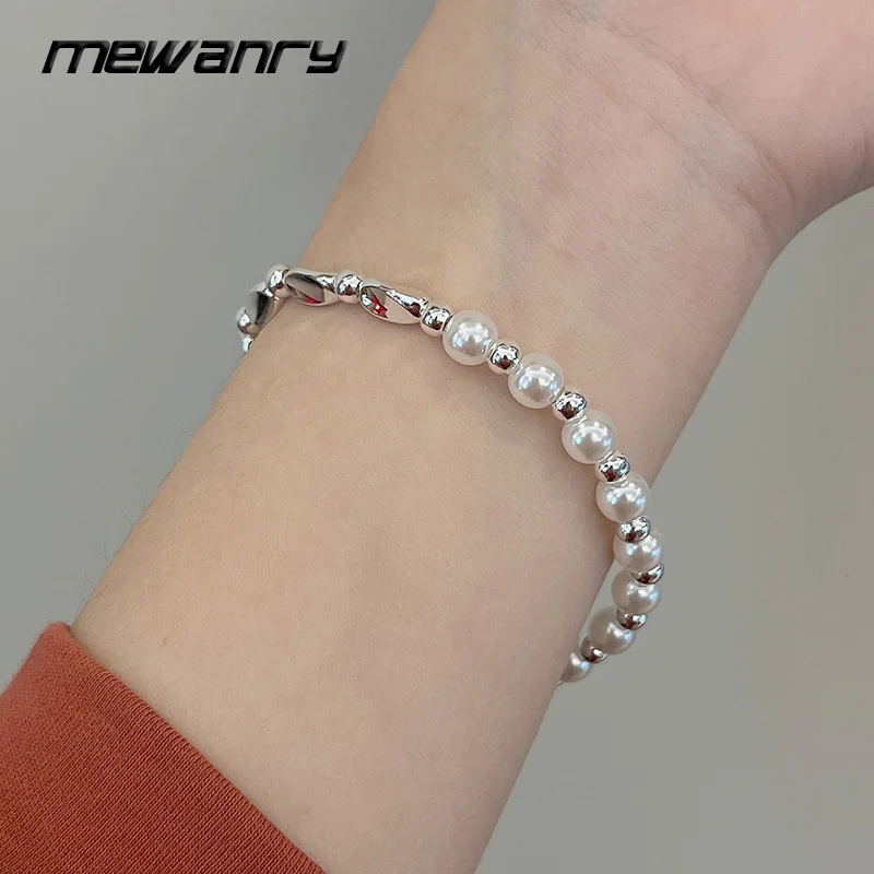 Mewanry Irregular Geometric Pearl Bracelets For Women Girls Simple Personality Sweet Gentle Elegant Wedding Bride Jewelry Gifts
Mewanry Irregular Geometric Pearl Bracelets For Women Girls Simple Personality Sweet Gentle Elegant Wedding Bride Jewelry Gifts