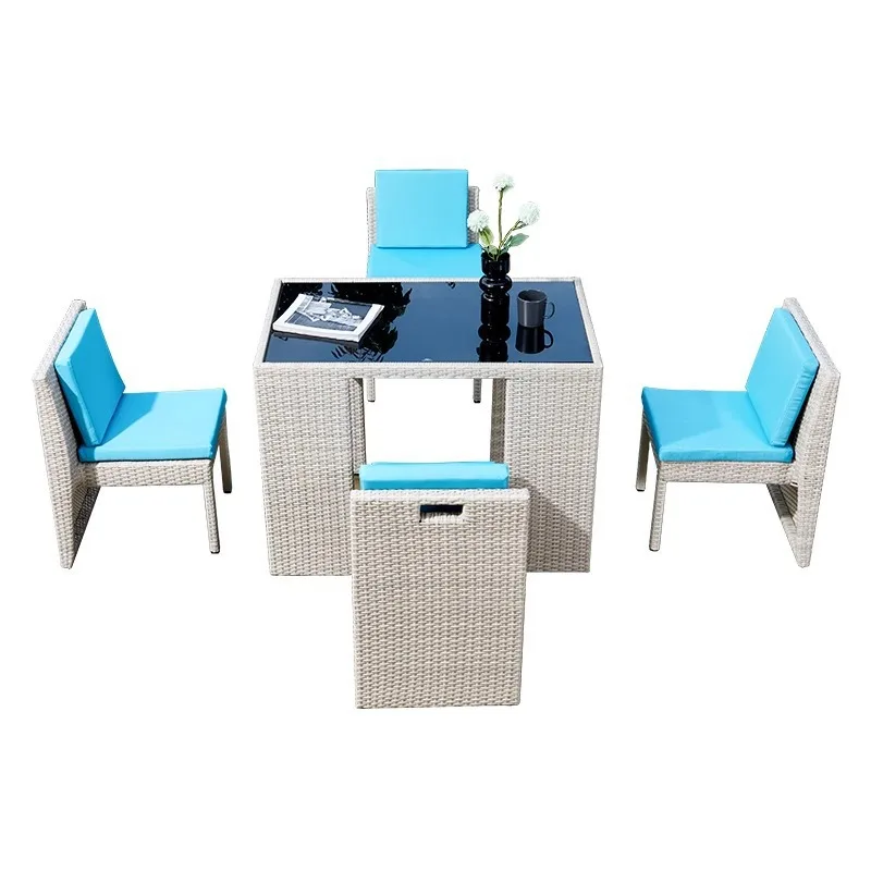 Balcony small table and chairs woven rattan, coffee table three-piece set, outdoor outdoor courtyard
Balcony small table and chairs woven rattan, coffee table three-piece set, outdoor outdoor courtyard