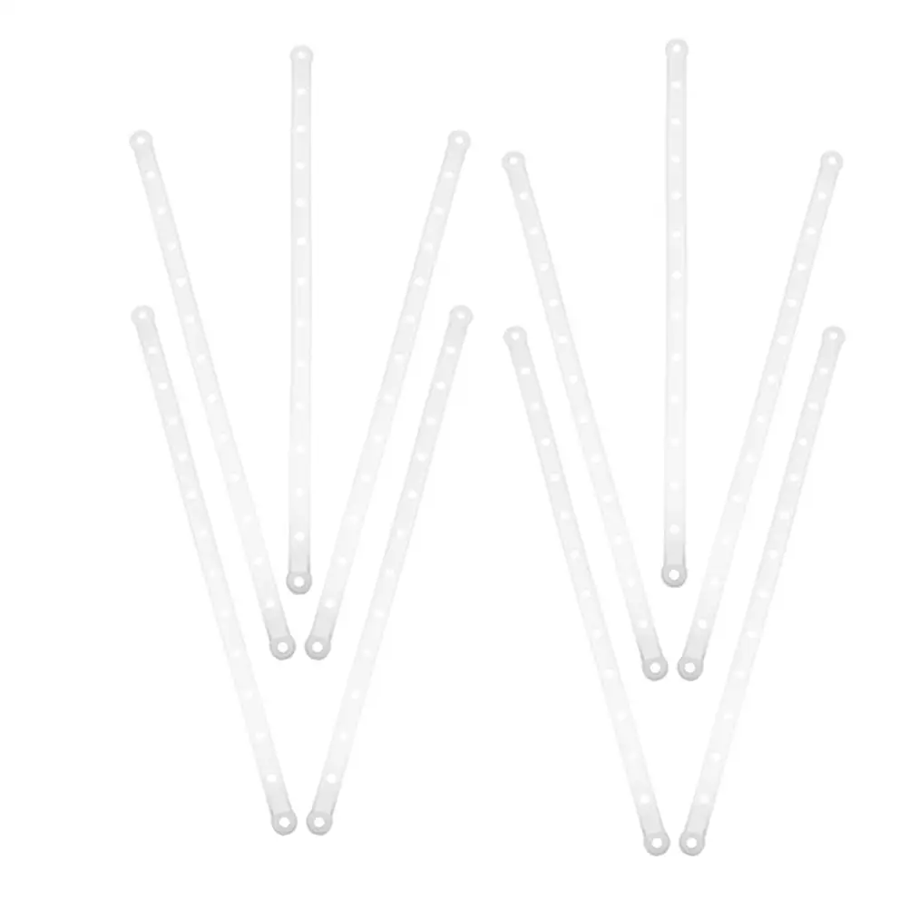 10 Pcs Hanger Connection Strip Stable Plastic White Display Heavy Duty Garment Strips Clothes Closet Organizers Storage
10 Pcs Hanger Connection Strip Stable Plastic White Display Heavy Duty Garment Strips Clothes Closet Organizers Storage