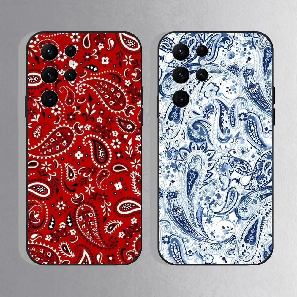 Royal Bandana Paisley Phone Case For Samsung S25,S24 Ultra,S20,S30 plus,S22 plus,S23,S30 Ultra 5G Silicone Black Shell
Royal Bandana Paisley Phone Case For Samsung S25,S24 Ultra,S20,S30 plus,S22 plus,S23,S30 Ultra 5G Silicone Black Shell