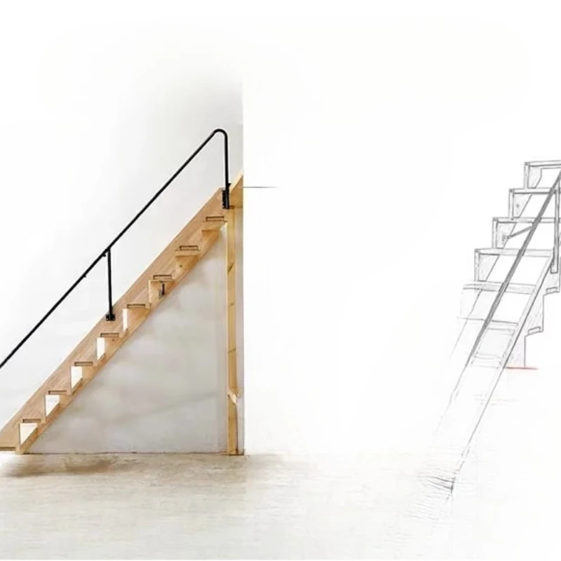 Attic side folding ladder oak material stairs preferred space-saving small family low price sales
Attic side folding ladder oak material stairs preferred space-saving small family low price sales