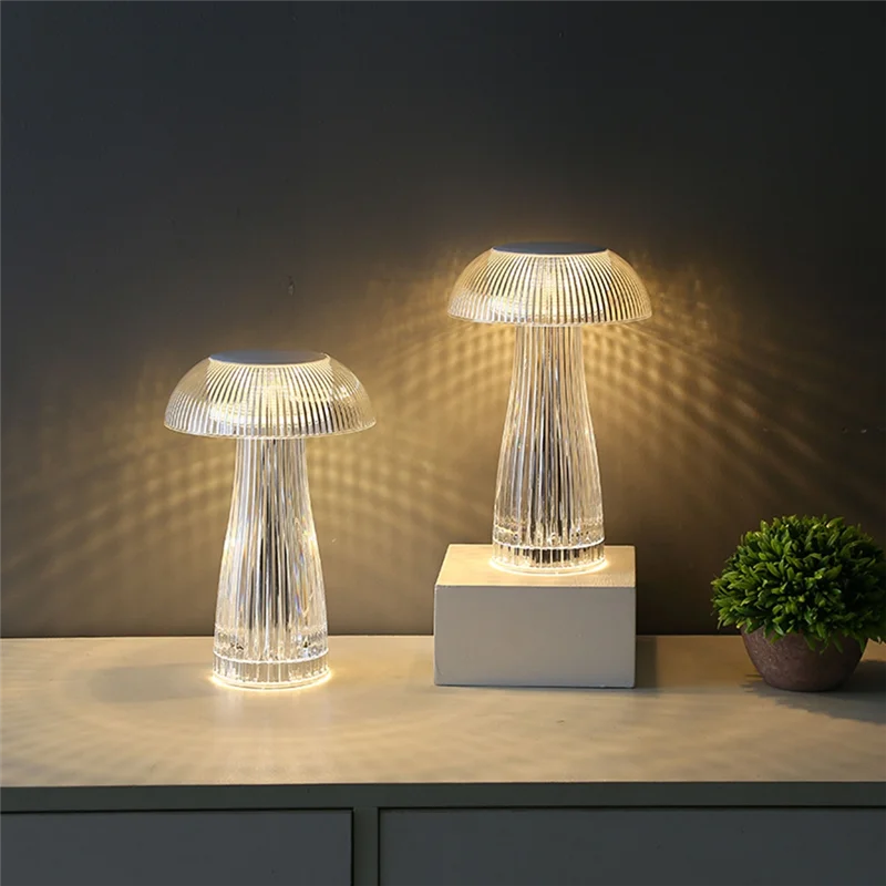 High Quality-Jellyfish Night Lights Mushroom Atmosphere Table Lamps Button Switch Bedroom Bedside Portable Decoratetion Night
High Quality-Jellyfish Night Lights Mushroom Atmosphere Table Lamps Button Switch Bedroom Bedside Portable Decoratetion Night
