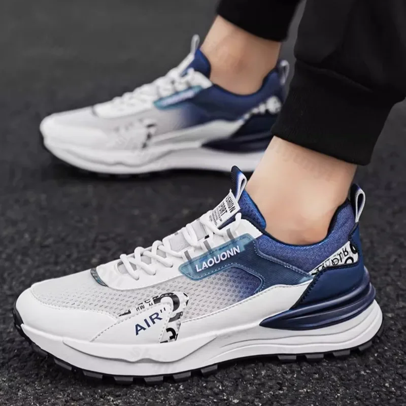 Мужская повседневная обувь, кроссовки, новинка лета 2025 года, обувь для скейтборда, модная уличная дышащая обувь для бега, спортивная обувь для пешего туризма, тенниса на платформе
Мужская повседневная обувь, кроссовки, новинка лета 2025 года, обувь для скейтборда, модная уличная дышащая обувь для бега, спортивная обувь для пешего туризма, тенниса на платформе