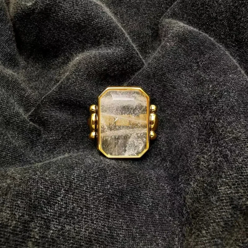 New Fashionable Vacuum Copper Plated Inlaid Crystal Stone Sugar Cube Ring Necklace Set For Women'S Jewelry Accessories Wholesale
New Fashionable Vacuum Copper Plated Inlaid Crystal Stone Sugar Cube Ring Necklace Set For Women'S Jewelry Accessories Wholesale