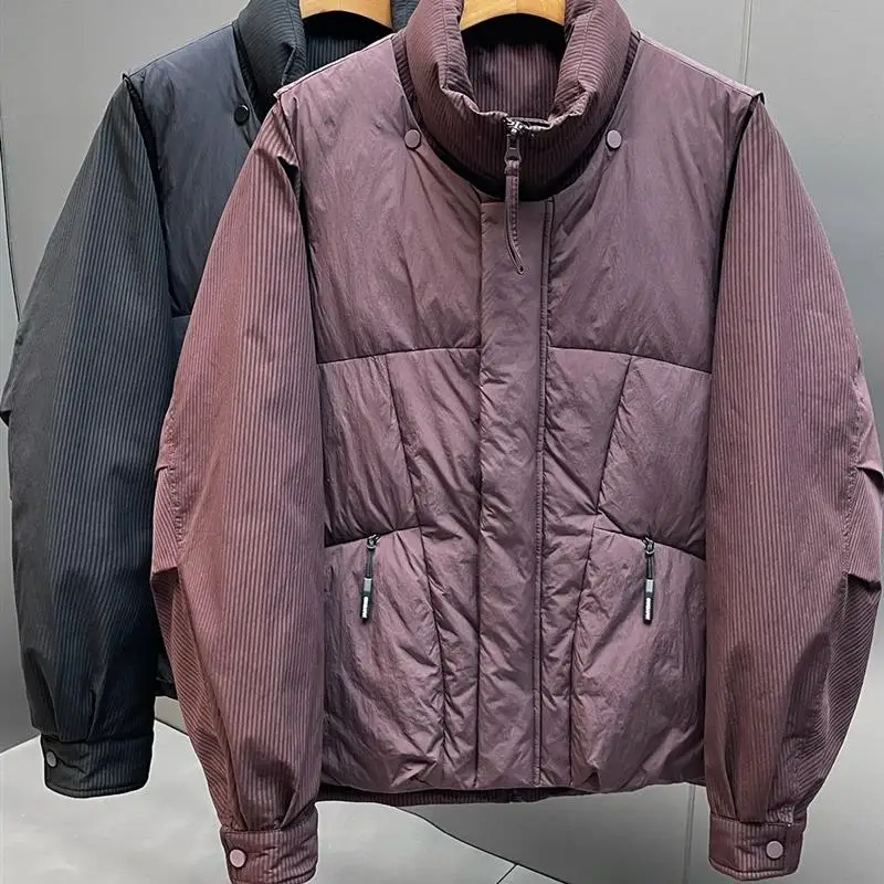 Мужской стеганый жилет-трансформер: зимний, модный, повседневный, белый, на пуху, двусторонний, теплый, молодежный, из полиэфирного волокна
Мужской стеганый жилет-трансформер: зимний, модный, повседневный, белый, на пуху, двусторонний, теплый, молодежный, из полиэфирного волокна